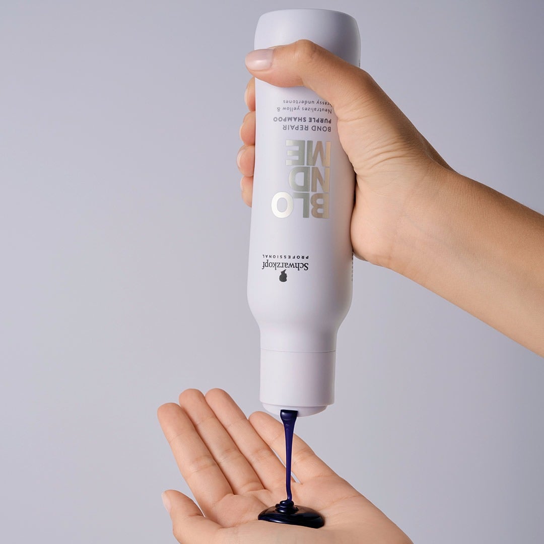 SKP BlondMe Bond Repair Purple Shampoo, 300 ml - Image 2