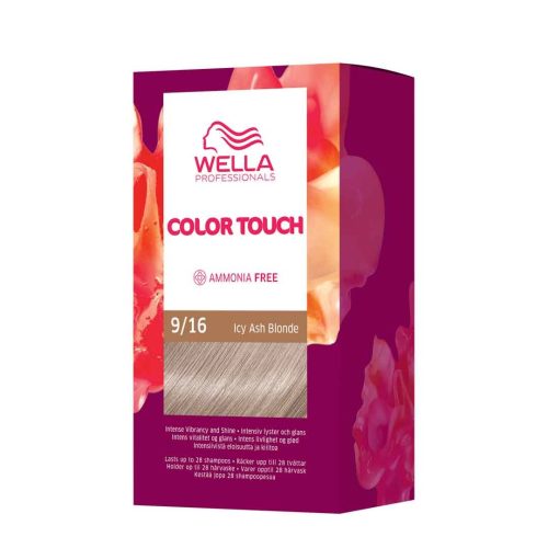 Wella Color Touch Kit Pure Naturals Icy Ash Blonde 9/16, 130 ml
