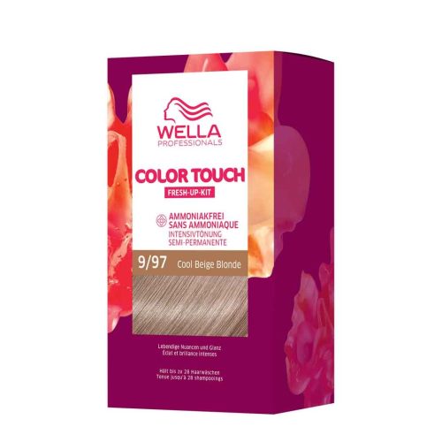 Wella Color Touch Kit Rich Natural Cool Beige Blonde 9/97, 130 ml