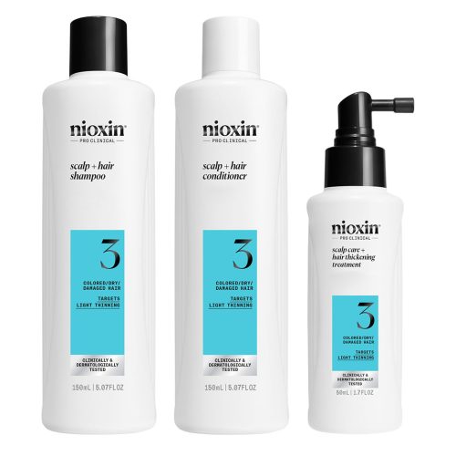 Nioxin System 3 Trial Kit, 150+150+50 ml