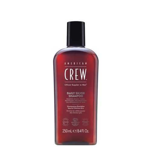 American Crew Hair & Body Daily Silver Shampoo, 250 ml