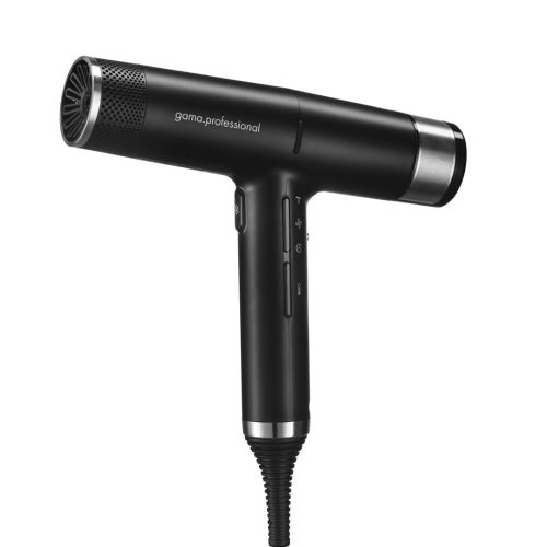 GA.MA IQ2 Compact Hair Dryer, Black