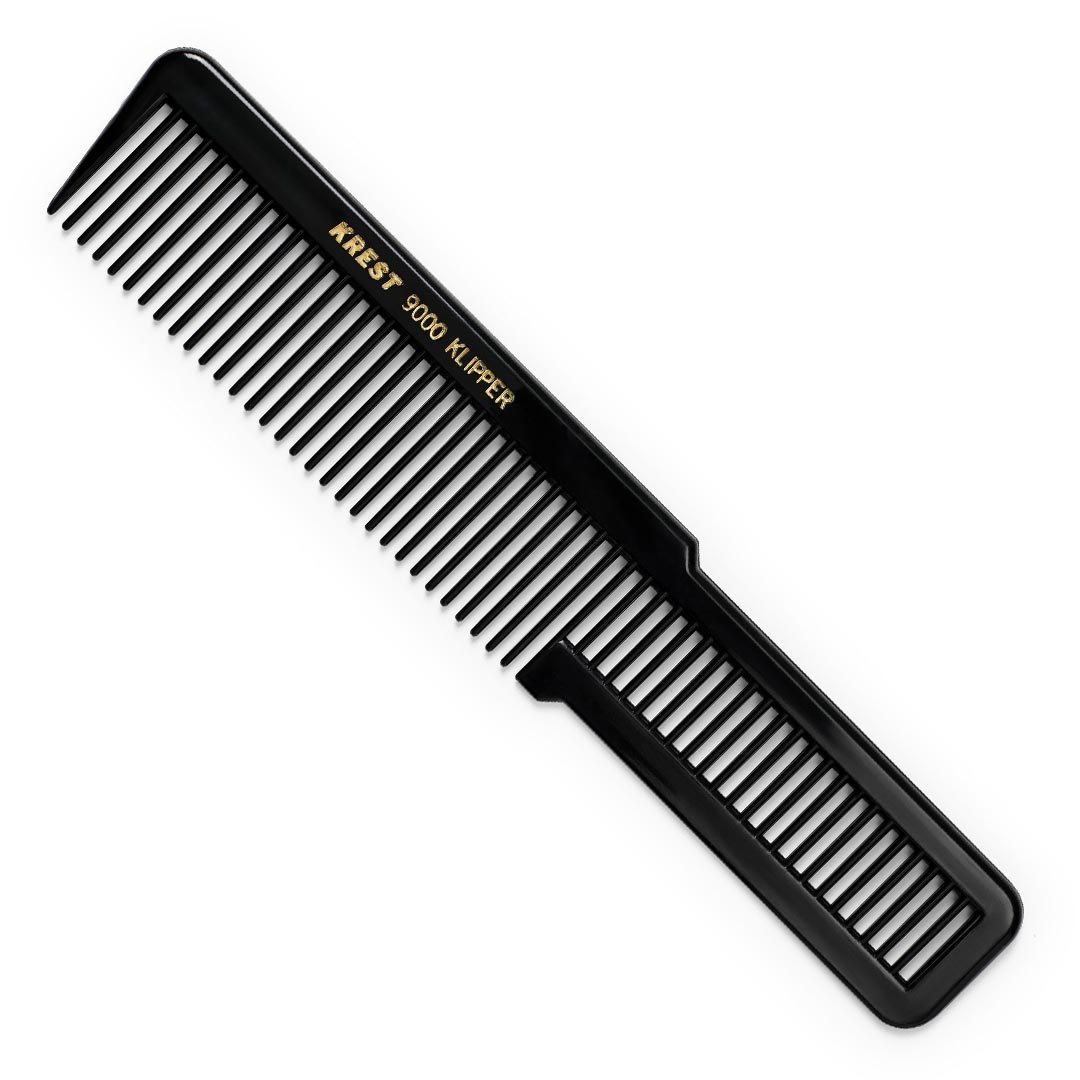 Krest Klipper Comb Black, 8''