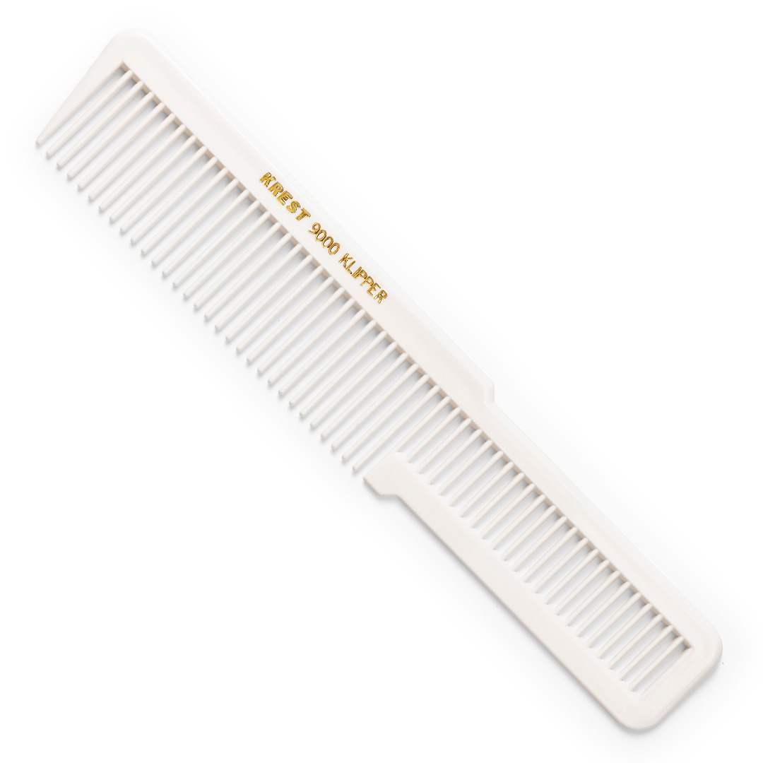 Krest Klipper Comb White, 8''