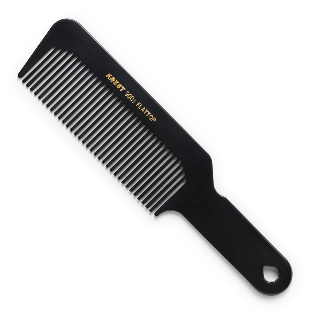Krest Flattop Comb Black, 8.5''