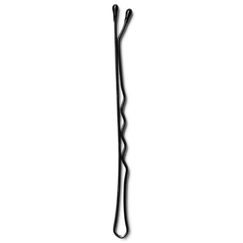 Hårnålar Hair Grip Black Long 59 mm, Burk med 330 gr