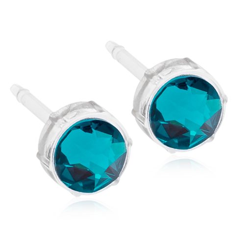 Blomdahl EJ Bezel 6 mm, Blue Zircon