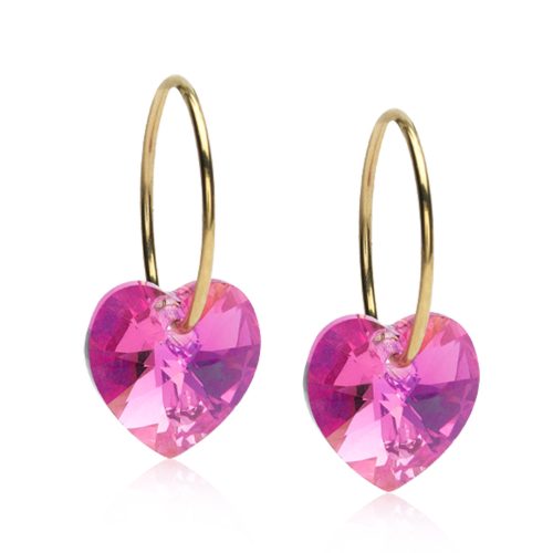 Blomdahl EJ Heart Rose, 10/14 mm