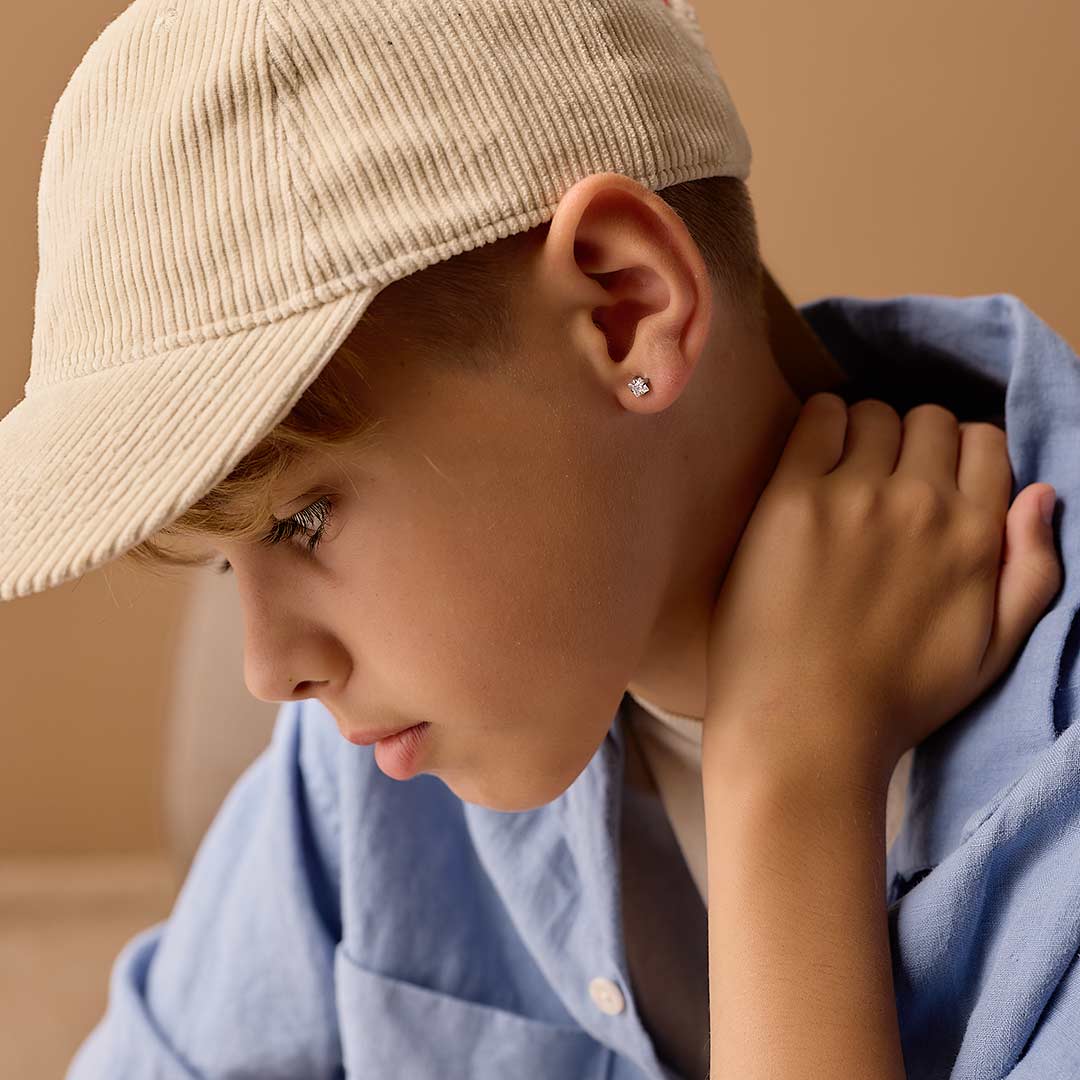 Blomdahl EJ ST Tiffany Edge 5 mm, CZ White - Image 2