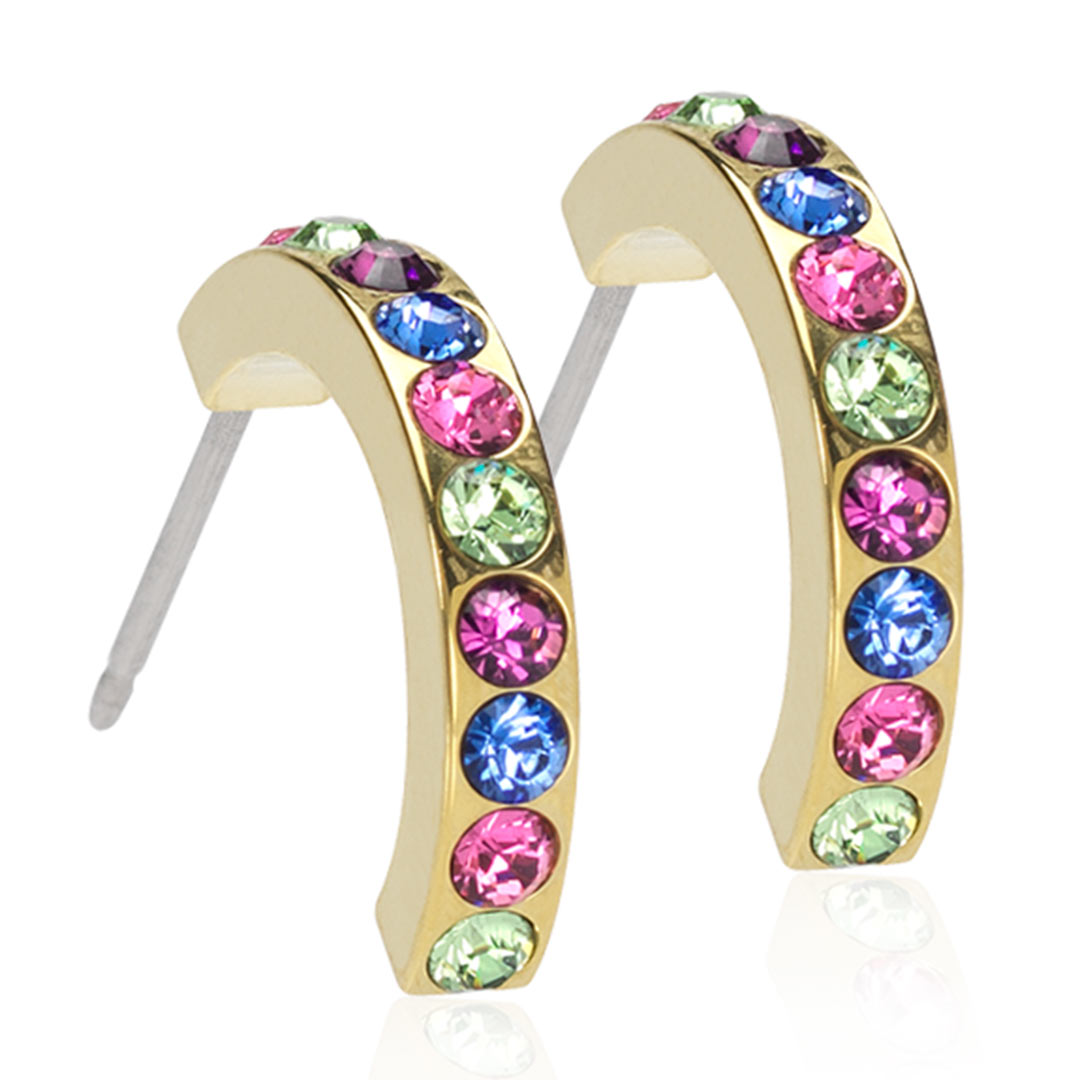 Blomdahl EJ GT Pendant Brilliance Curved 15 mm, Fantasy