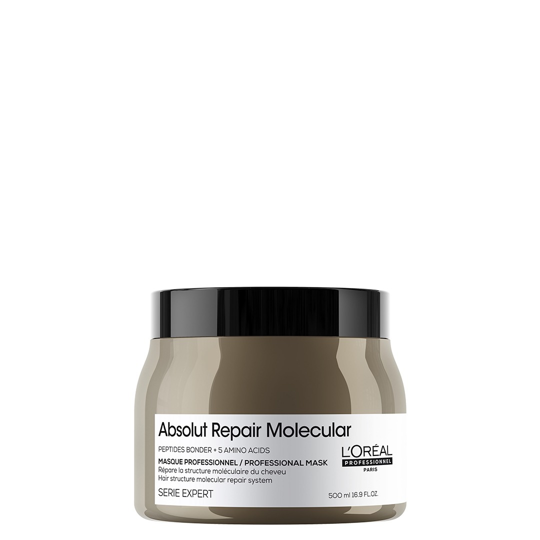 Loreal Absolut Repair Molecular Rinse-Off Mask, 500 ml