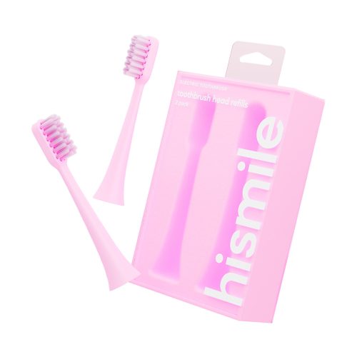 Hismile Pink Toothbrush Replacement Heads