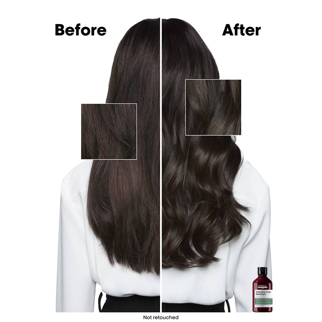 Loreal Vitamino Color Spectrum Green Shampoo, 300 ml - Image 2