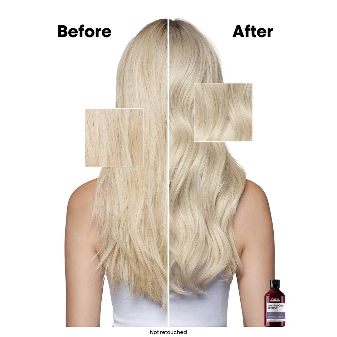 Loreal Vitamino Color Spectrum Purple Shampoo, 300 ml - Image 2