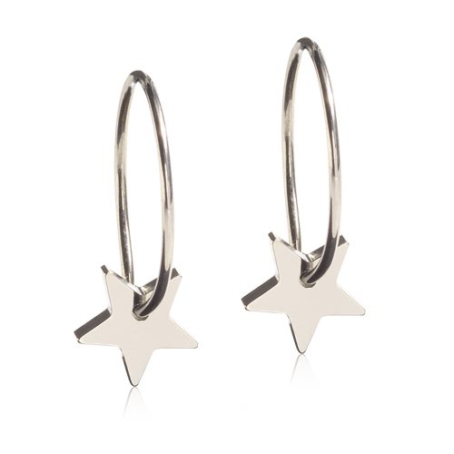 Blomdahl EJ NT Ear Ring Pendant 8 mm, Star