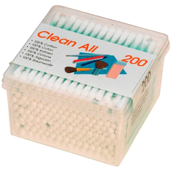 Bomullspinnar- topz, 200 st