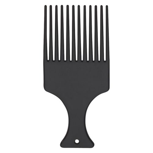 Afrokam med skaft, 63 mm bred, 147 mm lång