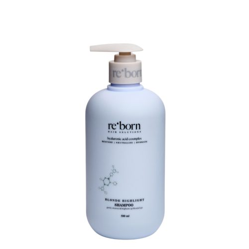 Re-Born Blonde Highlight Shampoo, 500 ml