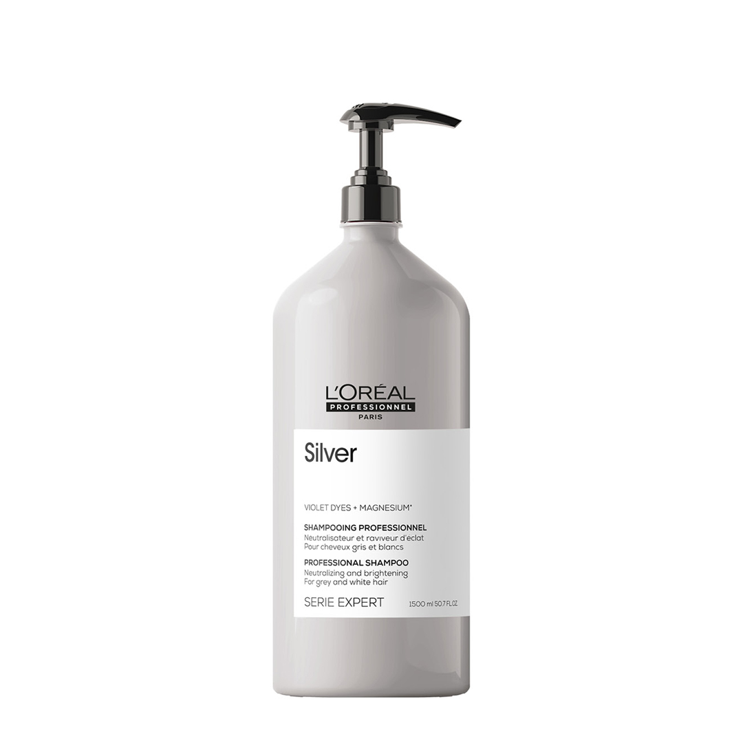 Loreal Silver Shampoo, 1500 ml