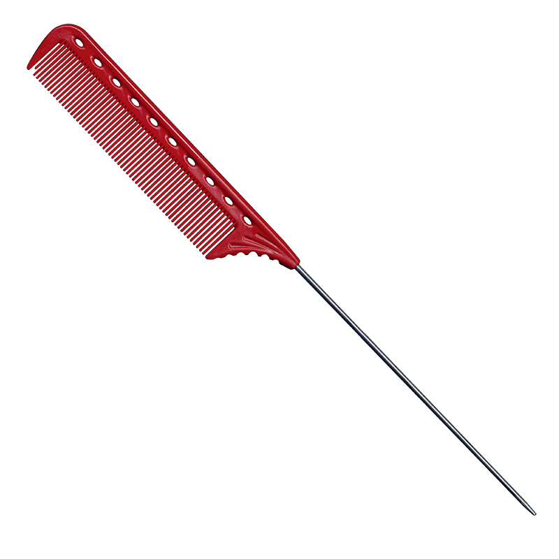 Y.S. Park pinnkam, nr 122, röd, 250 mm