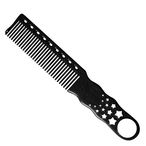 Y.S. Park Mjuk Carbon Comb, nr 280, svart, 195 mm