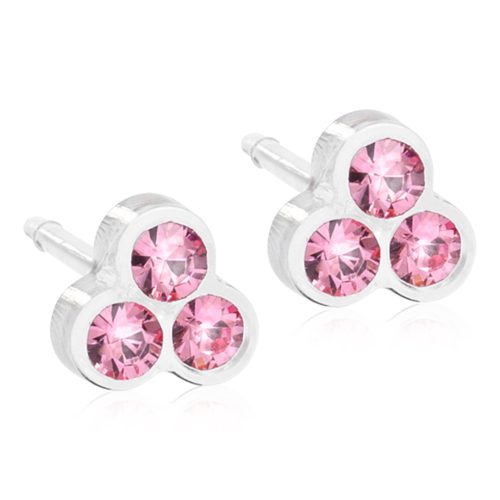 Blomdahl EJ Clover 6 mm, Light Rose
