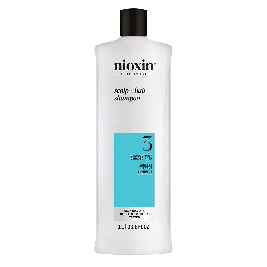 Nioxin System 3 Shampoo, 1000 ml