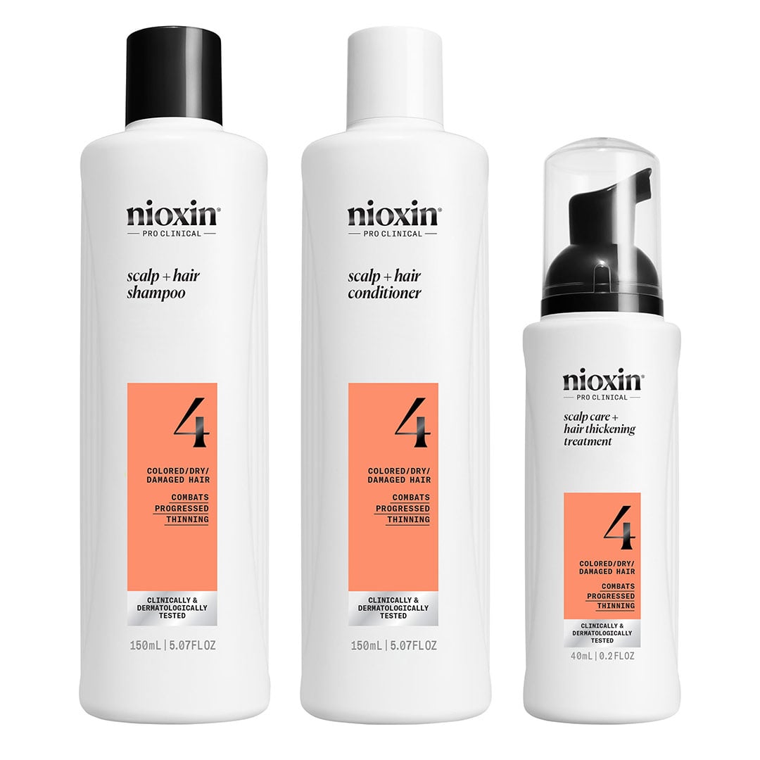 Nioxin System 4 Trial Kit, 150+150+40 ml
