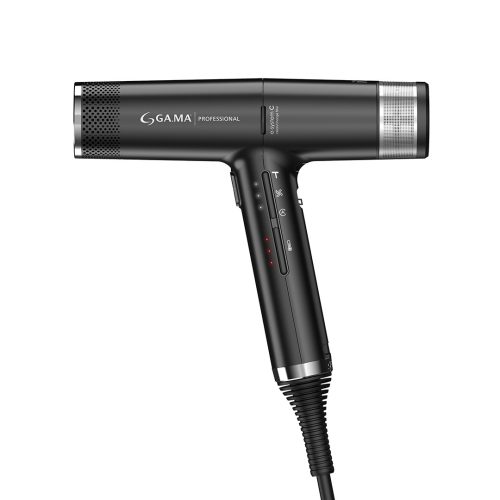 GA.MA IQ3 Compact Hair Dryer, Black