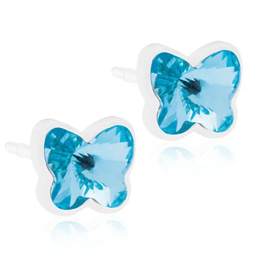 Blomdahl EJ MP Butterfly 5 mm, Aquamarine