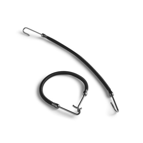 Hairbinder Svart med krok, 12st