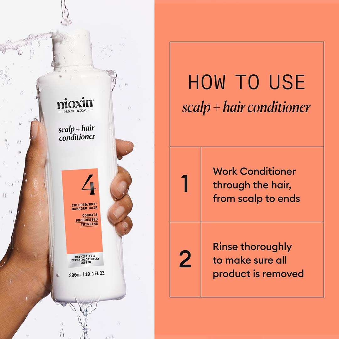 Nioxin System 4 Conditioner, 300 ml - Image 3