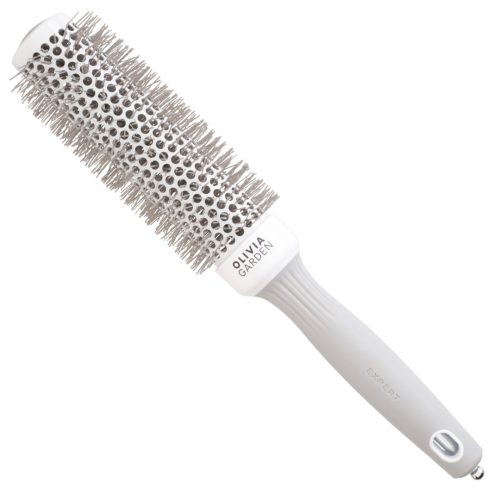 Olivia Garden Expert Blowout Speed White & Grey, Extra lång, 35 mm
