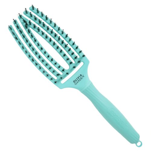 Olivia Garden Fingerbrush Care ionic Boar&Nylon Mint, M