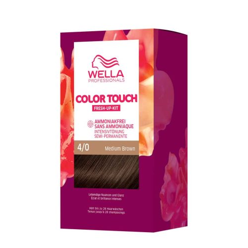 Wella Color Touch Kit Pure Naturals Medium Brown 4/0, 130 ml