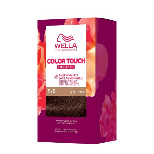 Wella Color Touch Kit Pure Naturals Light Brown 5/0, 130 ml