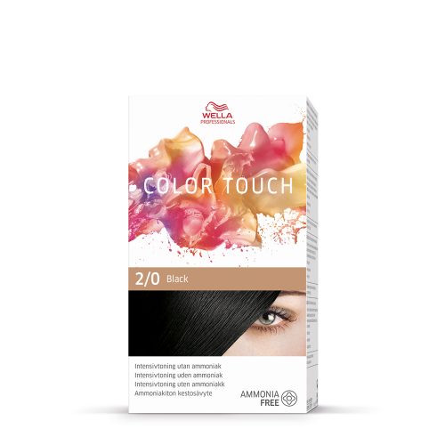 Wella Color Touch Kit Pure Naturals Black 2/0, 130 ml
