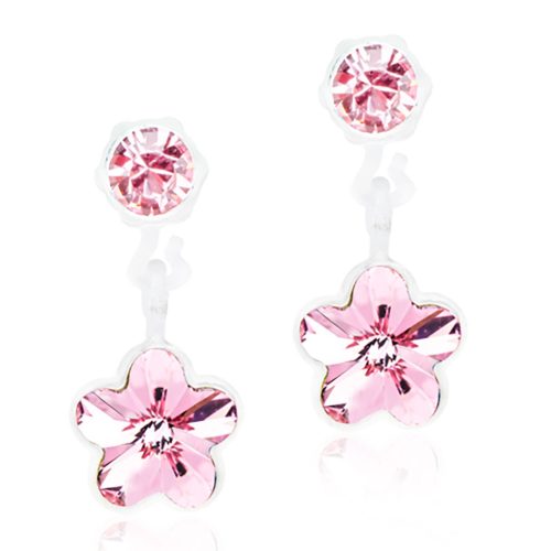 Blomdahl EJ MP Pendant Flower 4/6 mm, Light rose