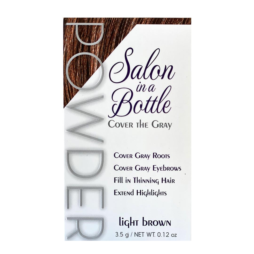 Salon In A Bottle Powder Light Brown, 3.5 g