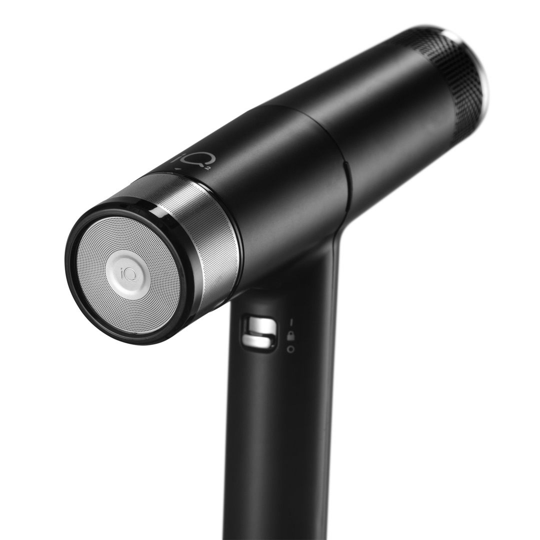 GA.MA IQ2 Compact Hair Dryer, Black - Image 2