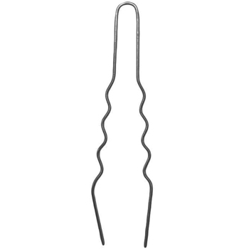 Curly Pin, svart, 44 mm, 20 st