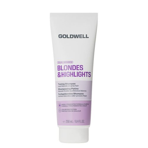 Goldwell DS Blondes & Highlights Purple Toning Shampoo, 250 ml