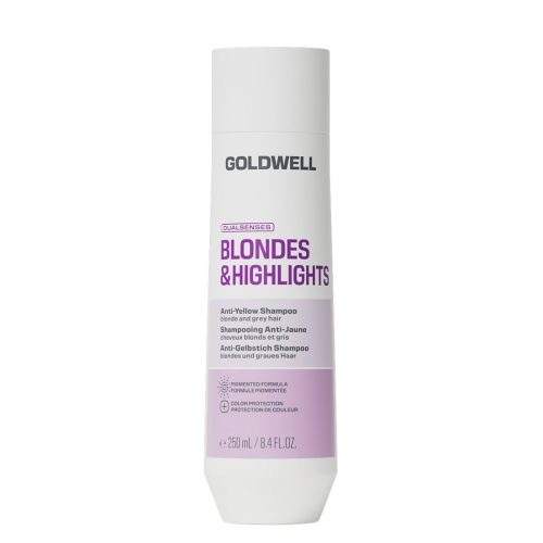 Goldwell DS Blondes & Highlights Anti-Yellow Shampoo, 250 ml