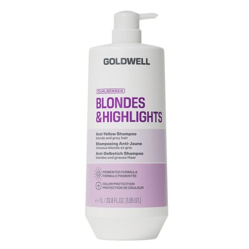 Goldwell DS Blondes & Highlights Anti-Yellow Shampoo, 1000 ml